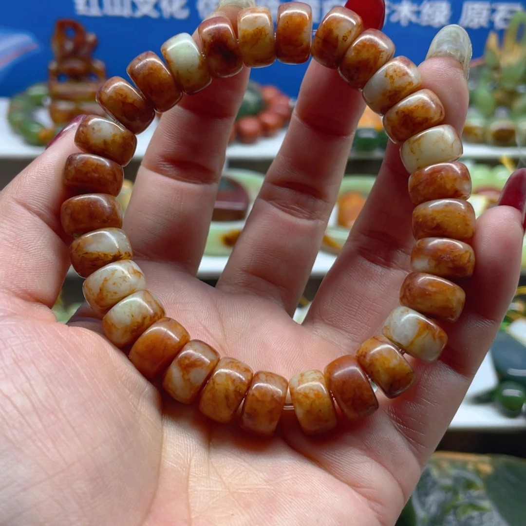 透闪石质玉未镶嵌手串