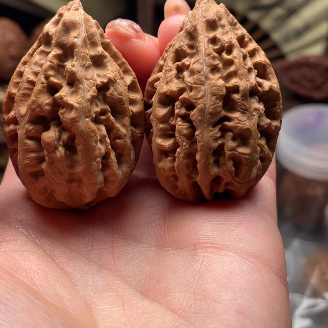 文玩核桃把件楸刀鱼8