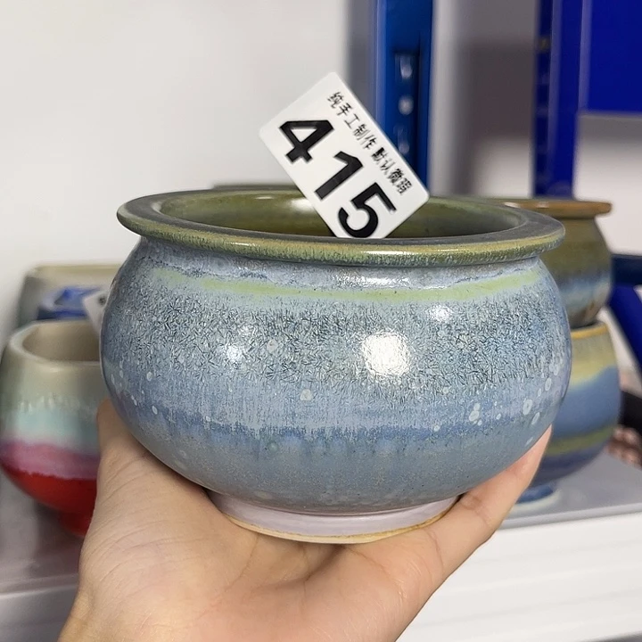 景德镇陶瓷盆 满30包邮 口9