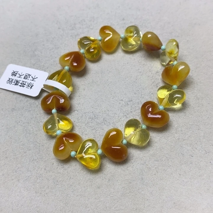 裸石蜜蜡未镶嵌串