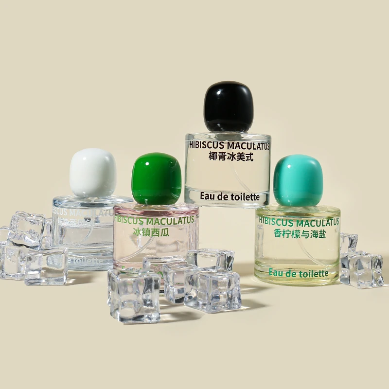 国产学生小众香水女士持久淡香清新自然椰青冰海盐伪体香蓝风铃