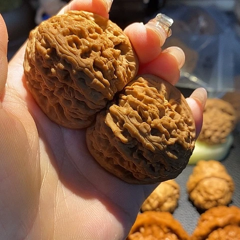 文玩核桃吊坠南疆石42