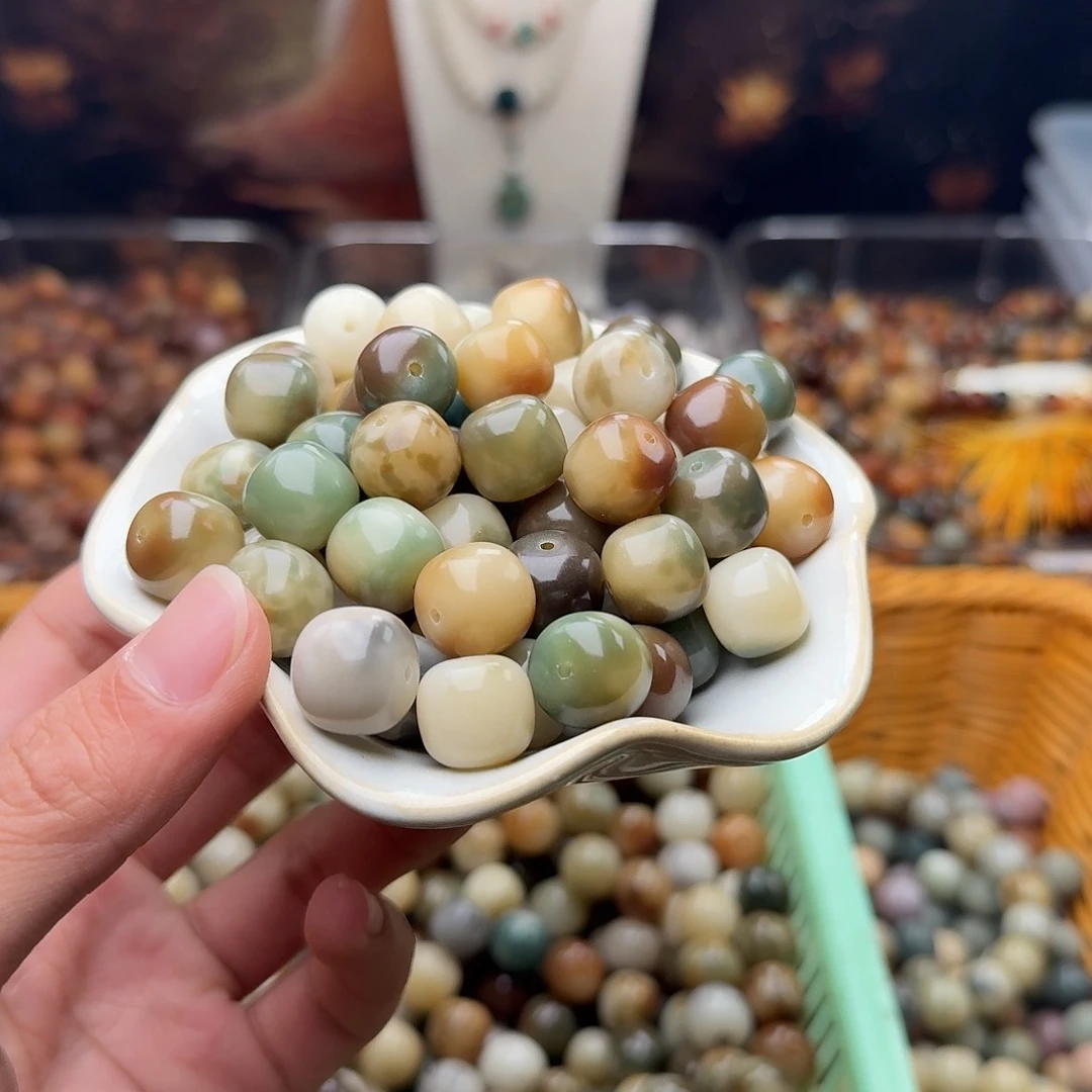 菩提根/象牙果吊坠20 颗油膏翠花 14 桶