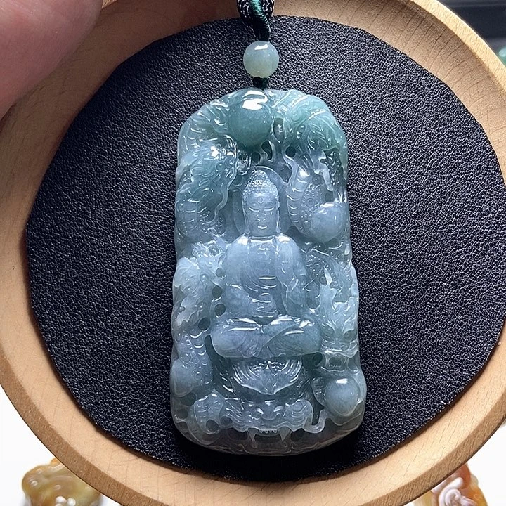 颈饰未镶嵌翡翠翡翠a货