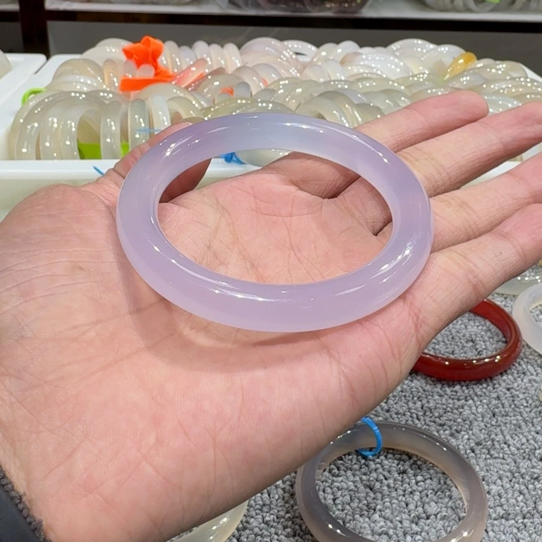 玛瑙/玉髓手镯未镶嵌小**晴09