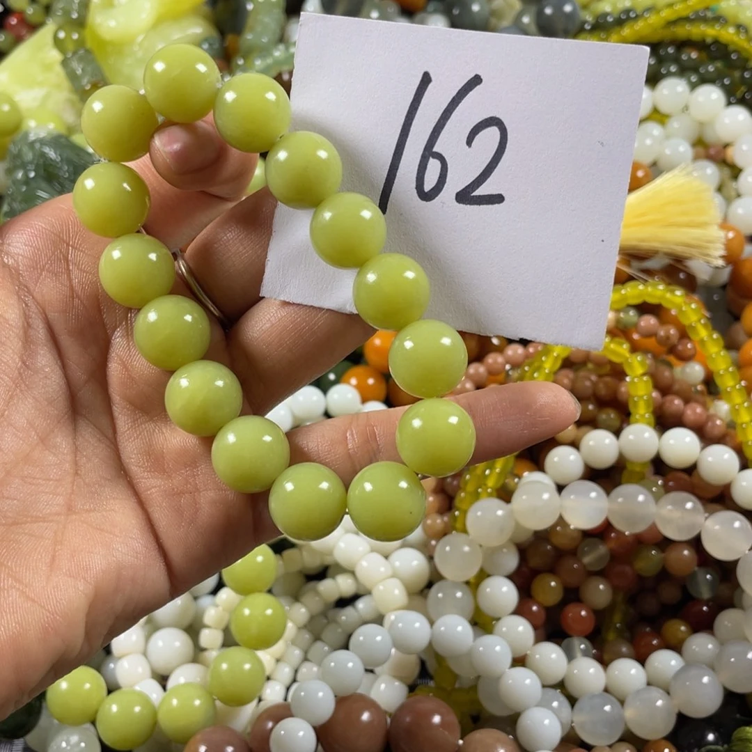 蛇纹石玉未镶嵌手串