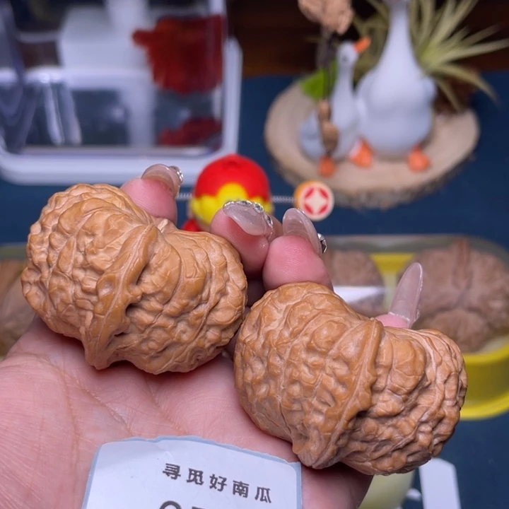 文玩核桃把件南瓜墩43-0589