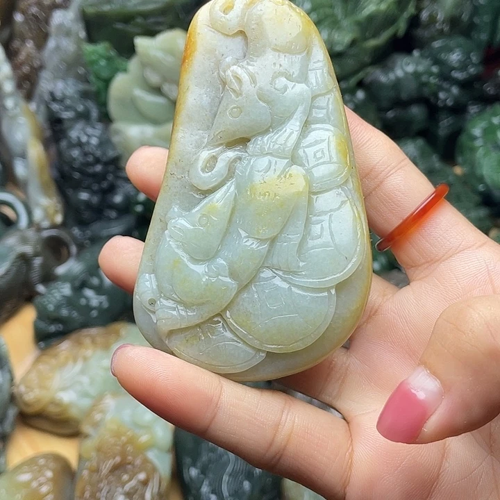 未镶嵌和田玉挂件