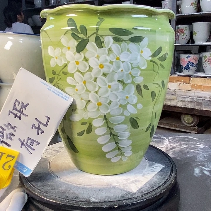 1tc景德镇陶瓷花盆