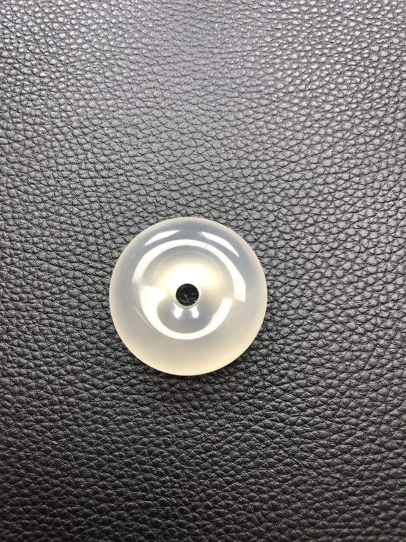 玉髓玛瑙平安扣时尚百搭可作配饰