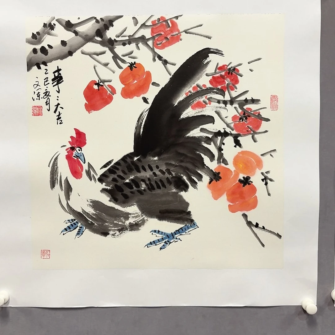 国画亲笔手绘放心去藏
