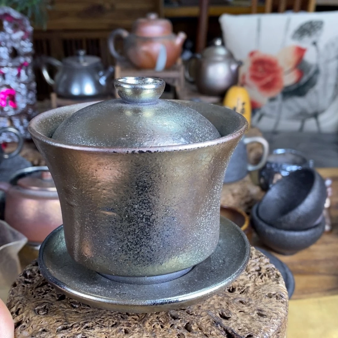 建水紫陶全手工纯柴烧茶器，0030