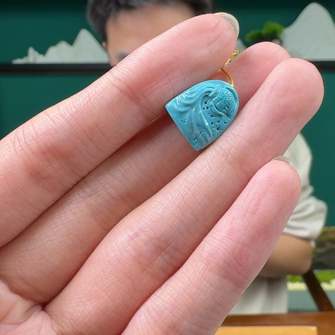 绿松石未镶嵌珠宝奇石