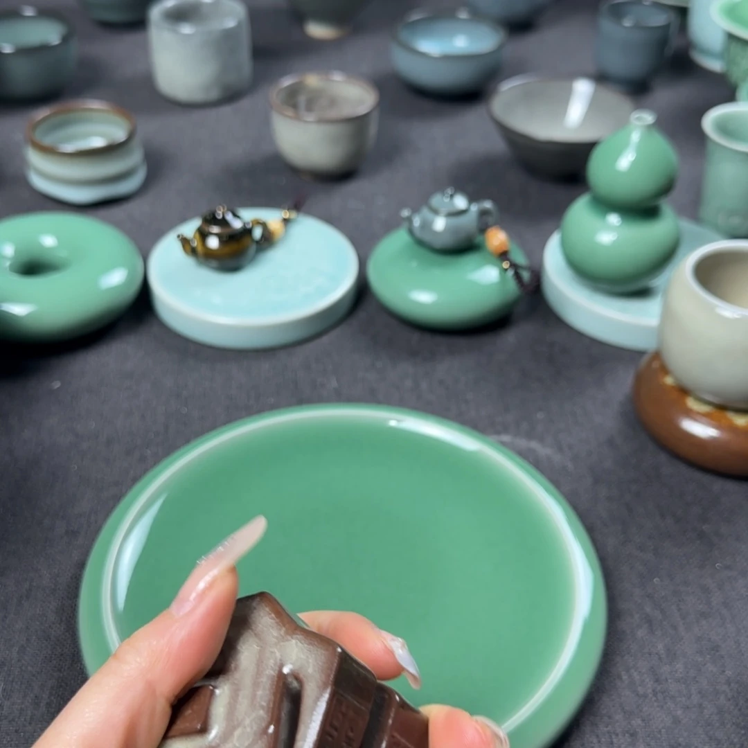 亟*西微瑕小叶玩泥巴手工茶器