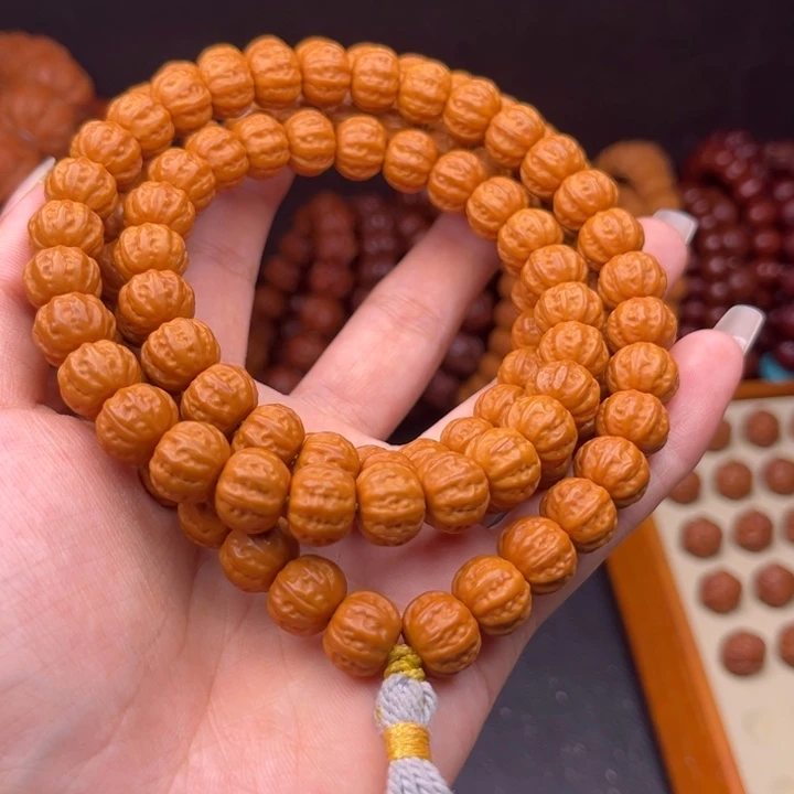 猴头核桃吊坠11八愣脖挂108颗坠大圣