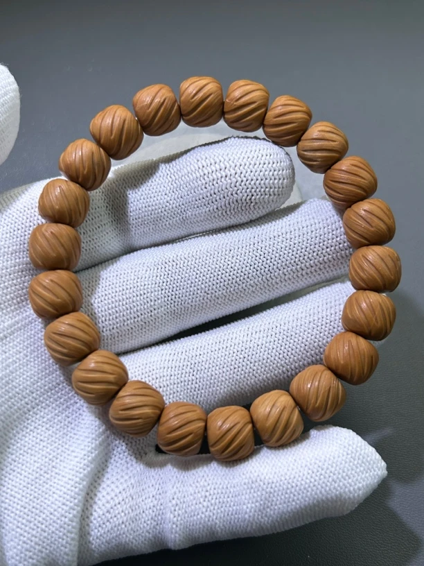 全品星河/11+龙炎精工/无药无暇猴头手串