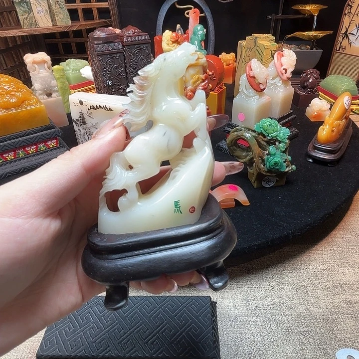 印石昌化石马上有米