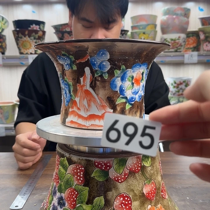 花盆紫砂瑕疵瑕疵695