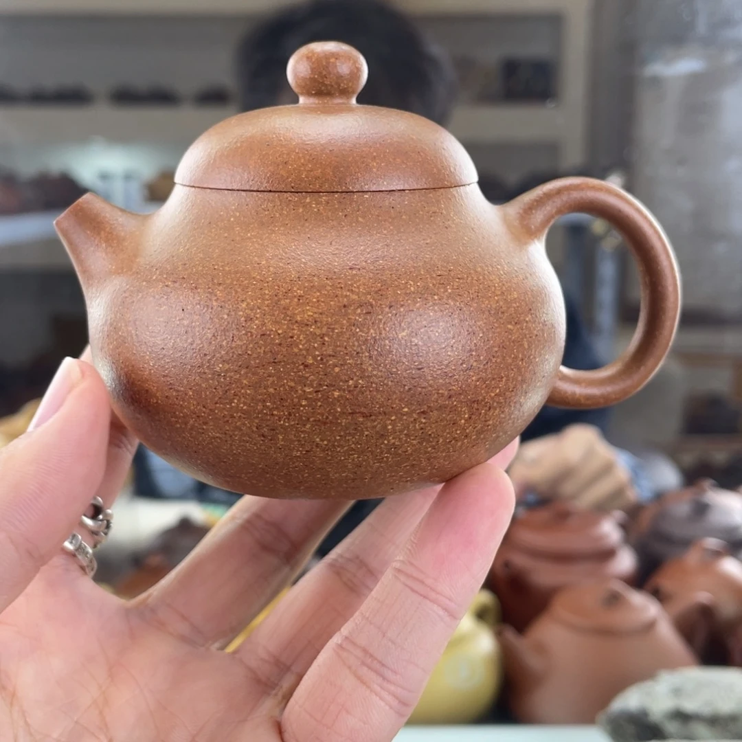 紫砂茶壶180cc黄降坡茶壶