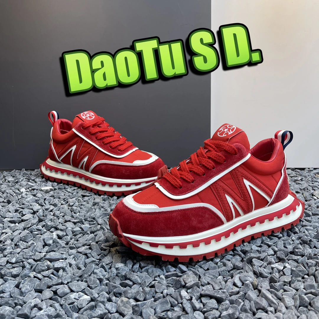 男鞋春季款2025新款老爹鞋软底防滑运动休闲鞋男款透气增高厚底鞋