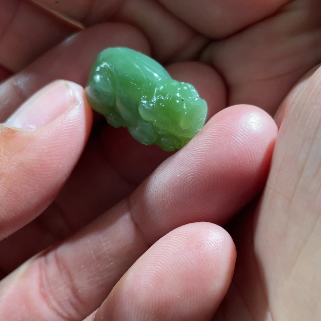 和田玉（碧玉）未镶嵌吊坠(不含链)