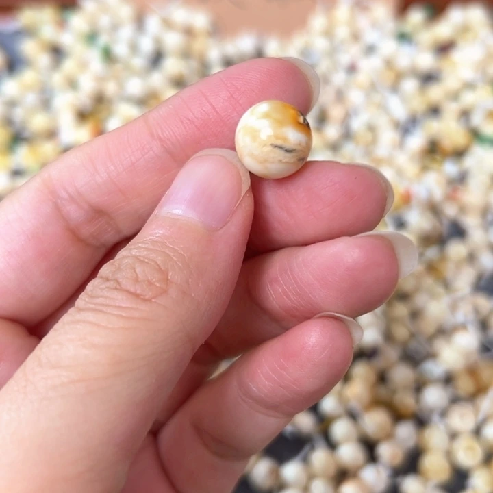 裸石蜜蜡未镶嵌11.4mm一个