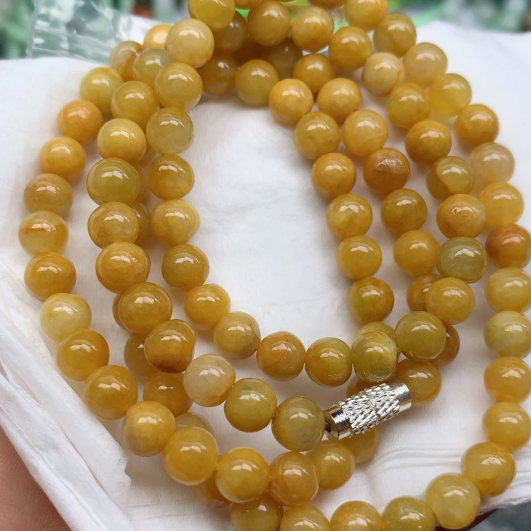 翡翠颈饰未镶嵌手串