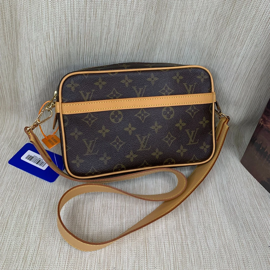 95新 LouisVuitton/路易威登 老花相机包/KH08714053/4053/修复品