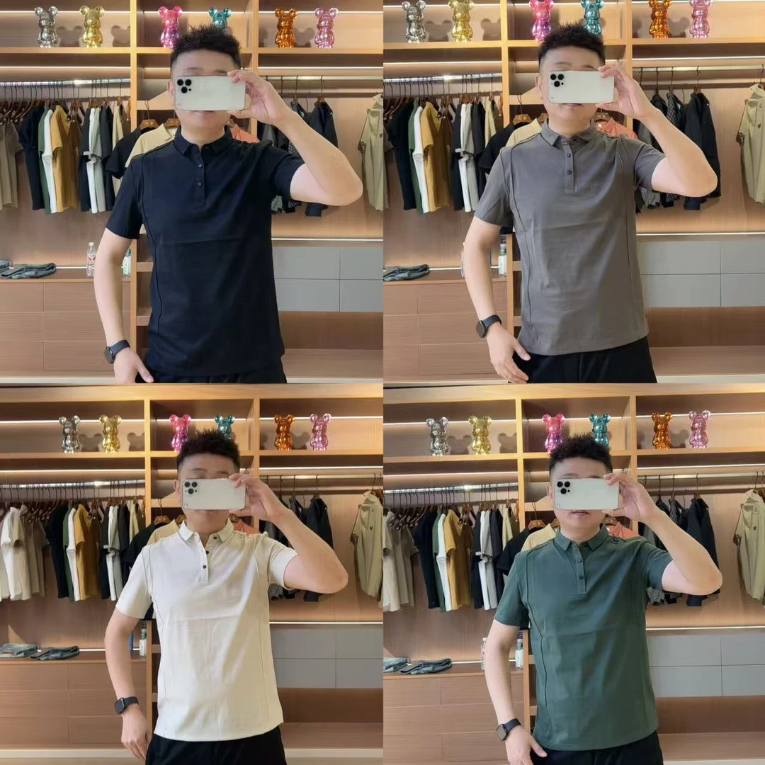 【XQ】夏季新款2353男士休闲百搭Polo衫短袖