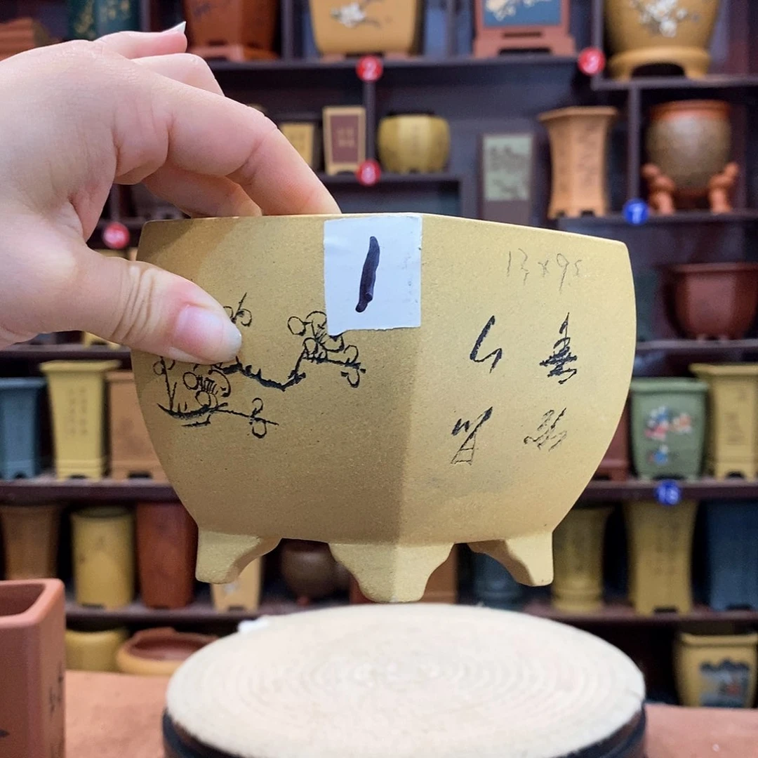 紫砂花盆紫砂花盆