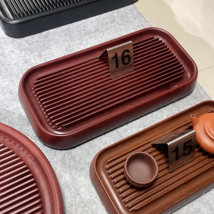 【闪购商品】龙**神电木茶盘40205红色