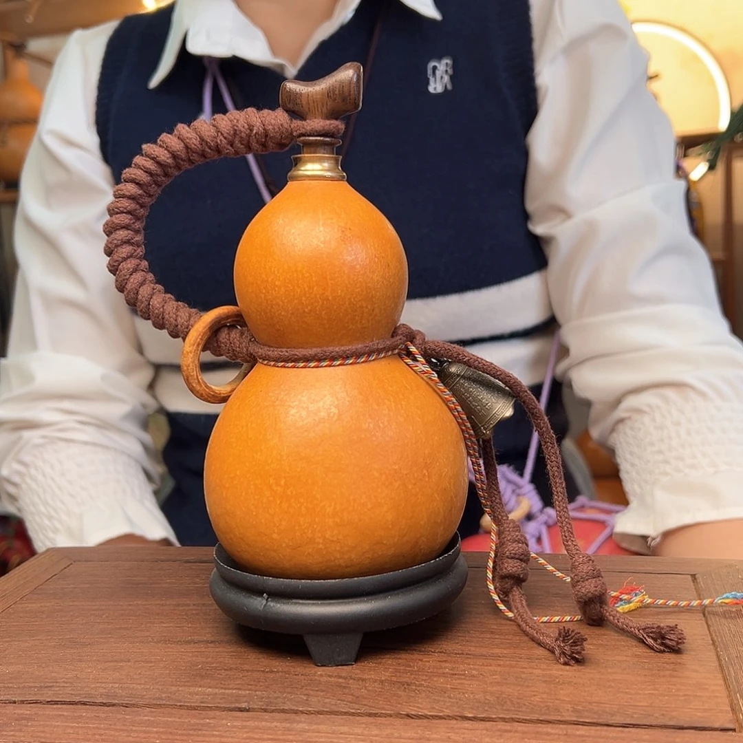 1传统大漆酒葫芦直播间一物一拍