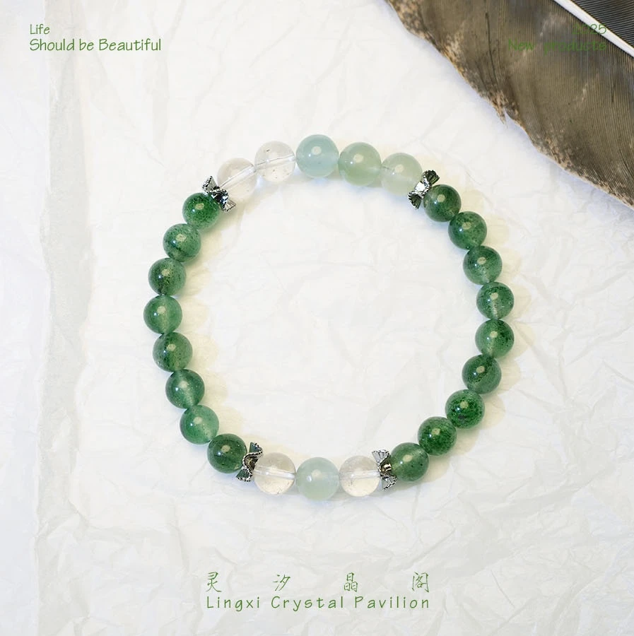 天然水晶手串随机发不接受指定