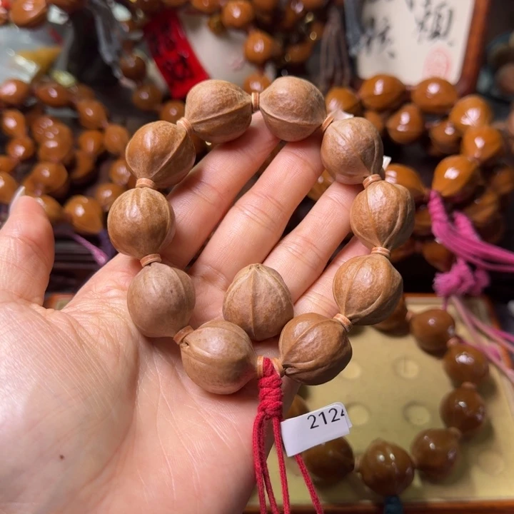 手串/手链橄榄核玖*梅林铁核2124加三通抛光