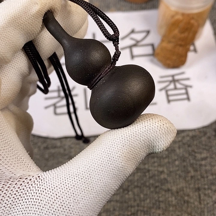 檀香木手串/手链老山檀香阴沉大葫芦吊坠