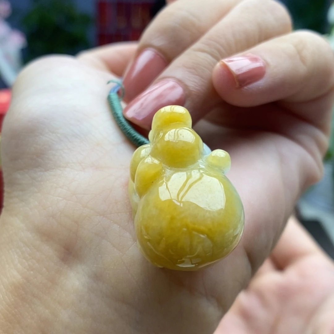 翡翠未镶嵌颈饰吊坠2