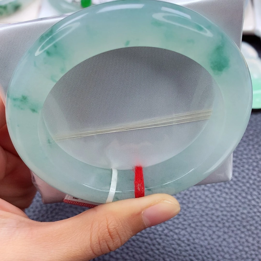 未镶嵌手镯翡翠56➕ 冰种飘花