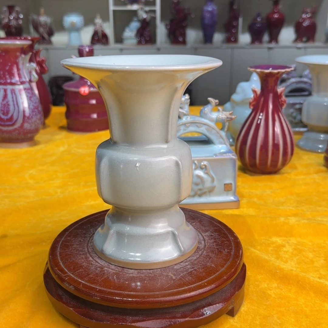 摆件陶郑家钧瓷摆件