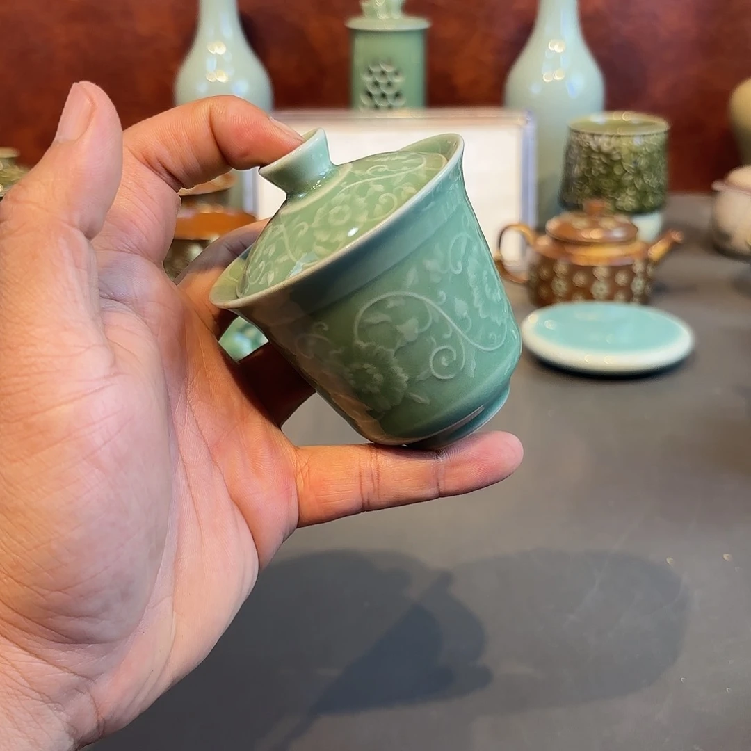 瓷片龙泉青瓷龙泉青瓷