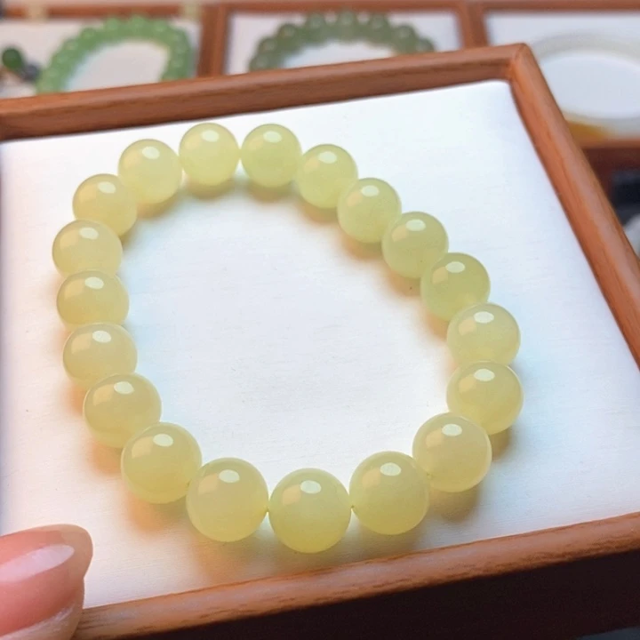 飞***鱼手链未镶嵌和田玉