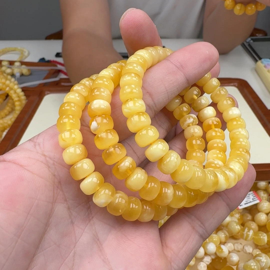 手链琥珀未镶嵌多样性发其一