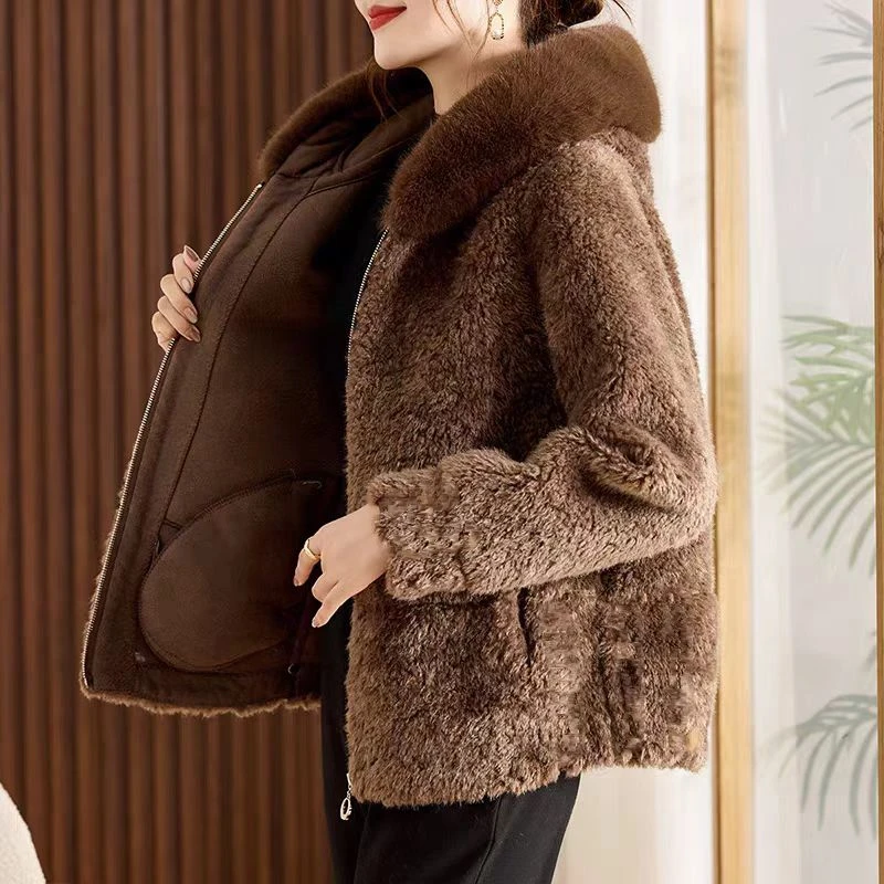 9010 秋冬新款时尚百搭短款外套 三楼