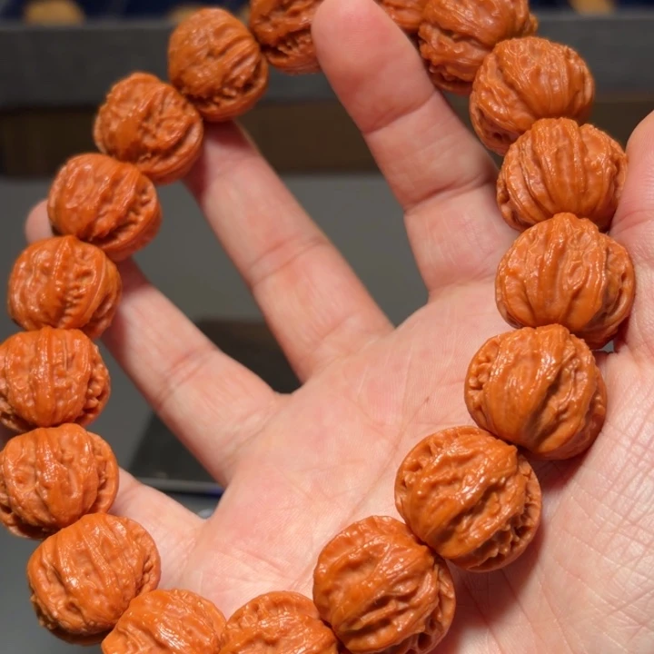 文玩核桃吊坠京八棱7367