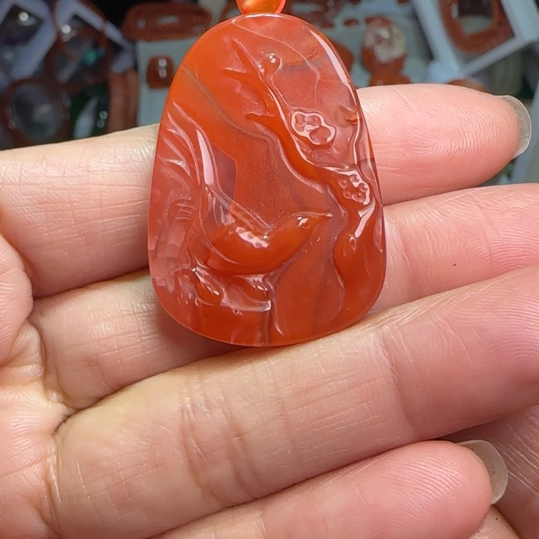 南红玛瑙未镶嵌手链