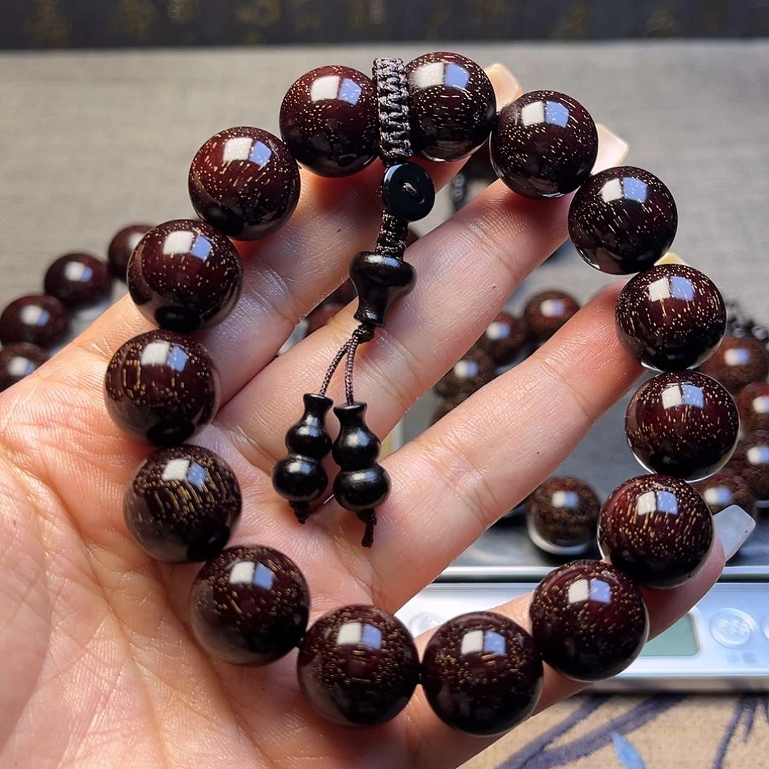 檀香紫檀（小叶紫檀）1.5 15颗满天星