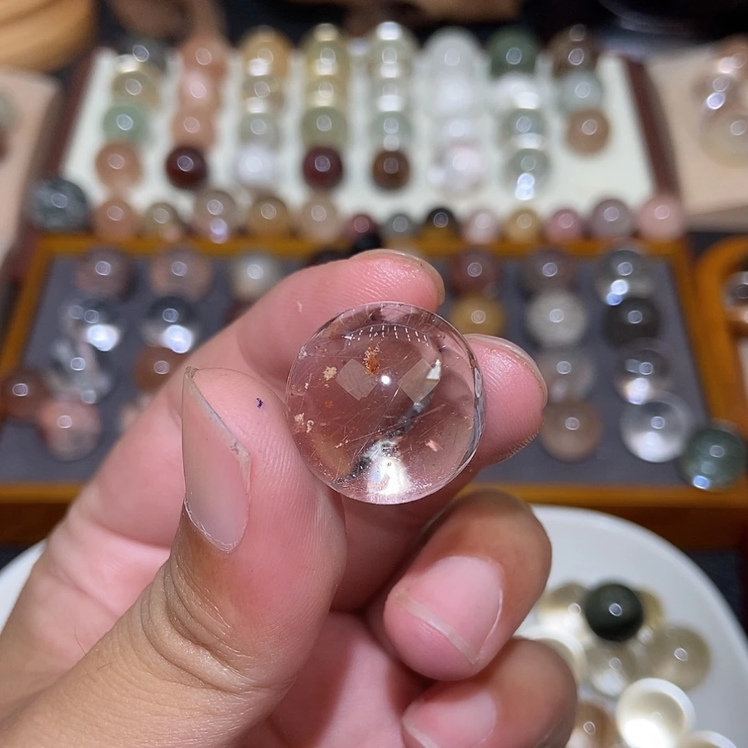 水晶未镶嵌珠宝半成品