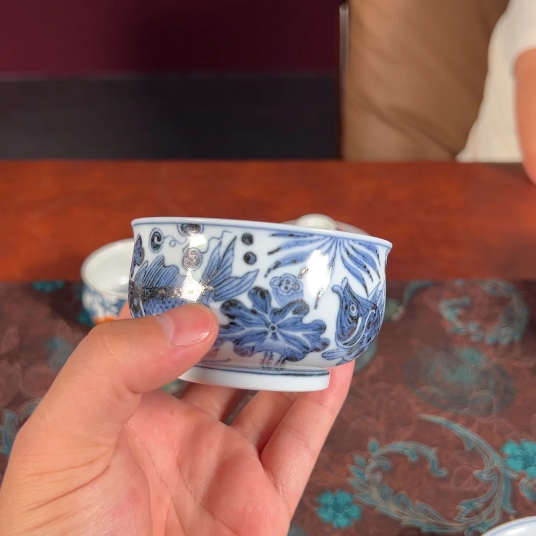 杯景德镇手绘陶瓷