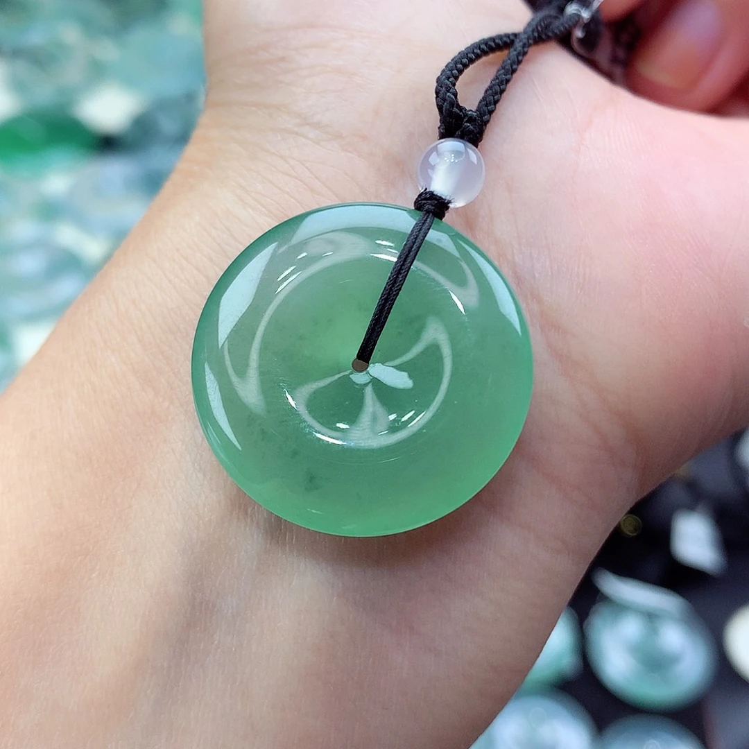 颈饰未镶嵌翡翠编号89-尺寸25/5.5