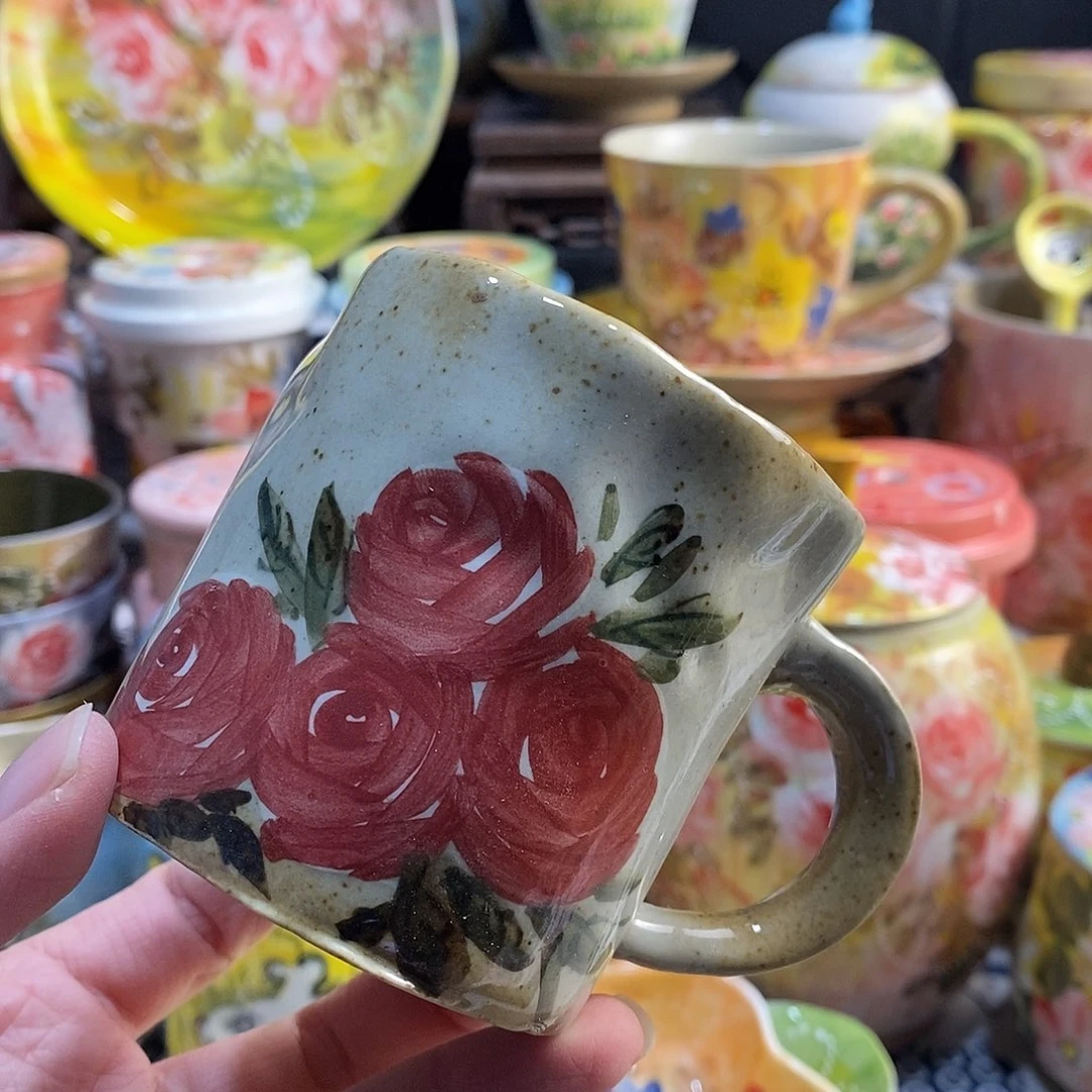 瓷片手绘陶瓷年货节福利