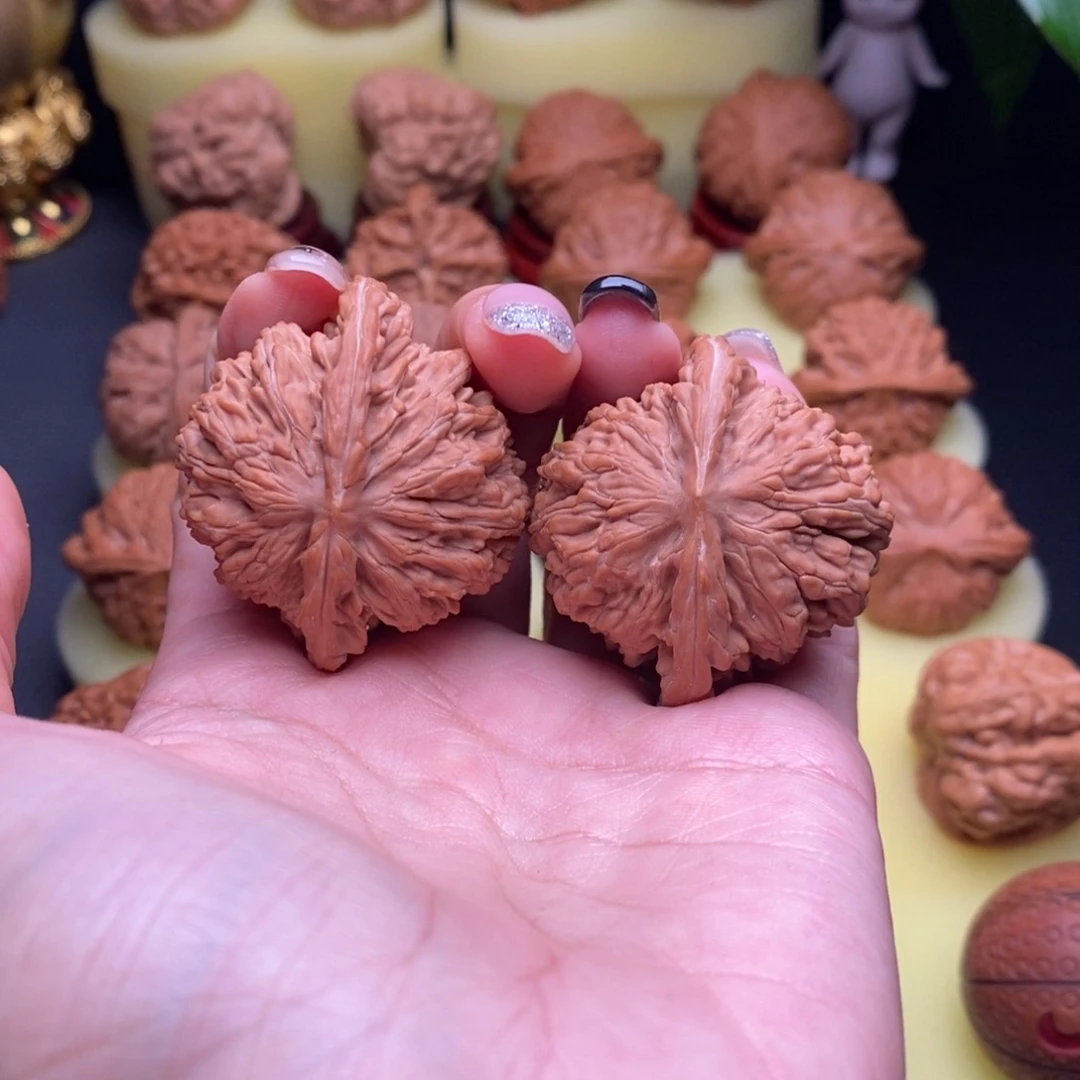 把件文玩核桃S****y四座楼42尺白茬